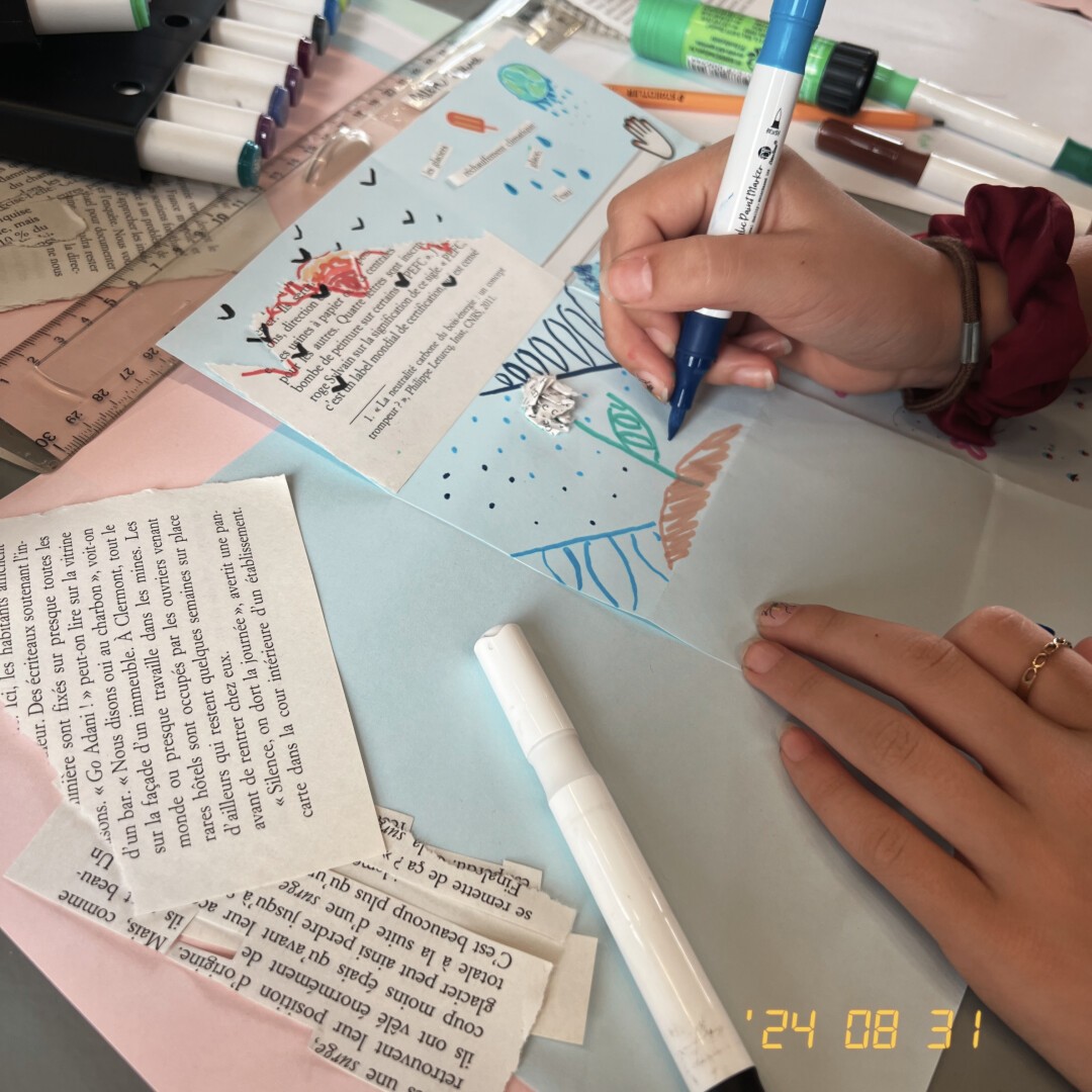 Retour sur l’atelier fanzine au festival Touraine Women (31 août)